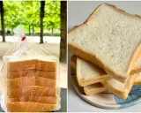 Tranches de pain de mie emballées et empilées. Une image qui donne envie de savoir comment faire un bon pain.