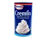 Boîte de Cremfix, préparation pour fixer votre crème fouettée. Une alternative pour par quoi remplacer Chantifix.