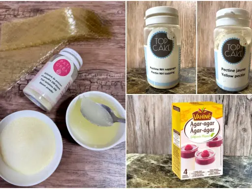 Gélatine en feuille, poudre et agar-agar pour réussir vos chantilly et desserts.