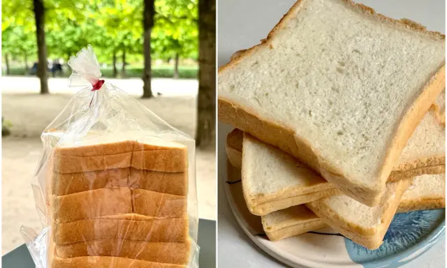 Tranches de pain de mie emballées et empilées. Une image qui donne envie de savoir comment faire un bon pain.